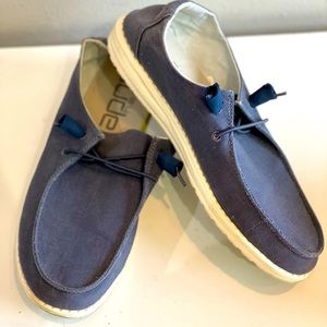 Hey Dude Wendy Denim Sz 9